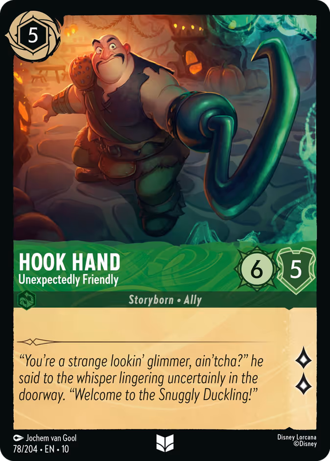 Carta Hook Hand · Unexpectedly Friendly