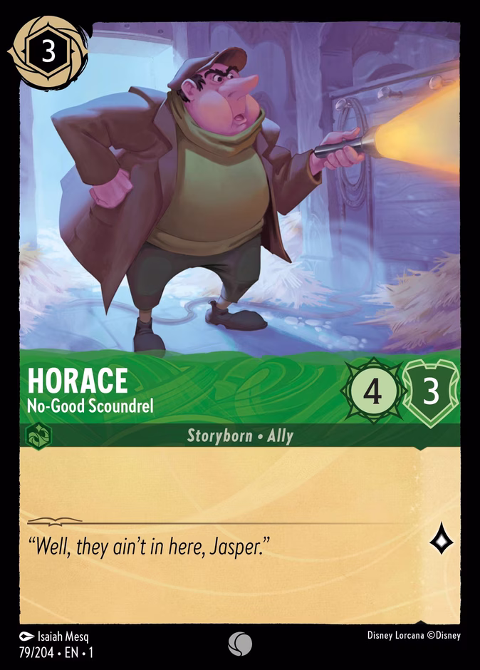 Carta Horace · No-Good Scoundrel