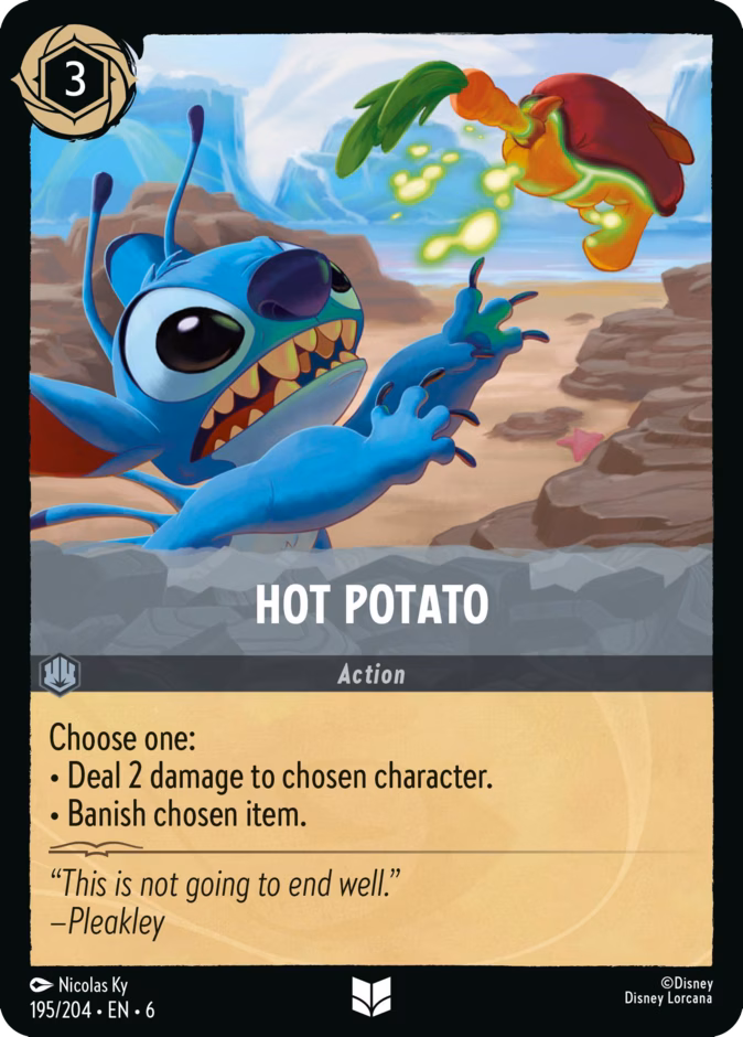 Carta Hot Potato · 