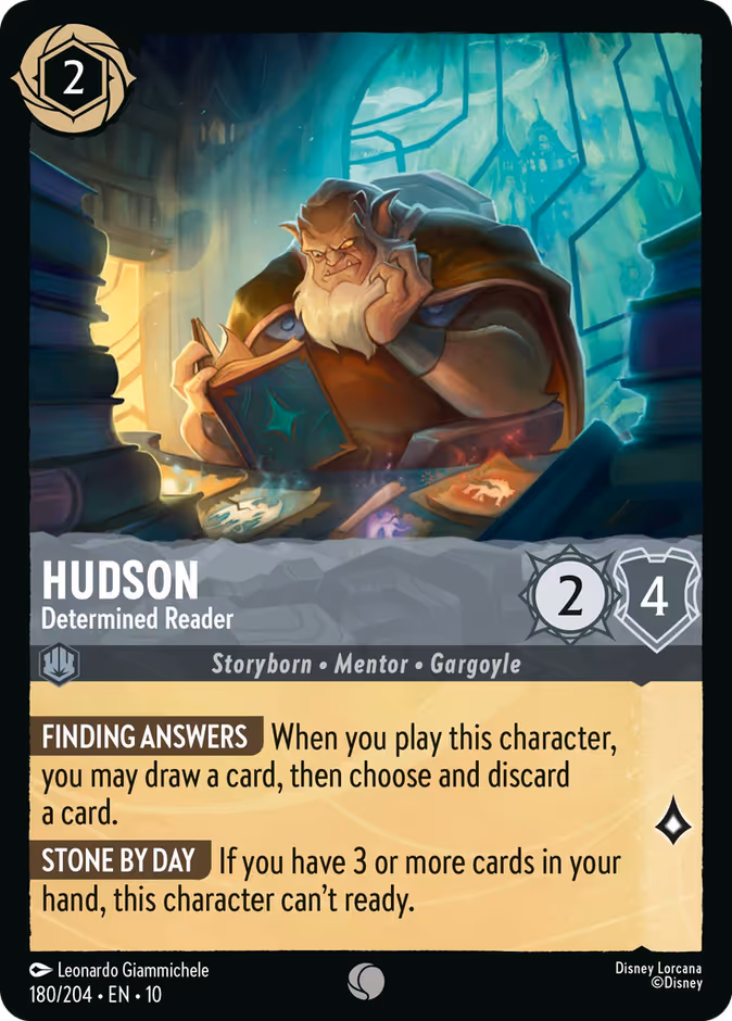Carta oficial Hudson · Determined Reader