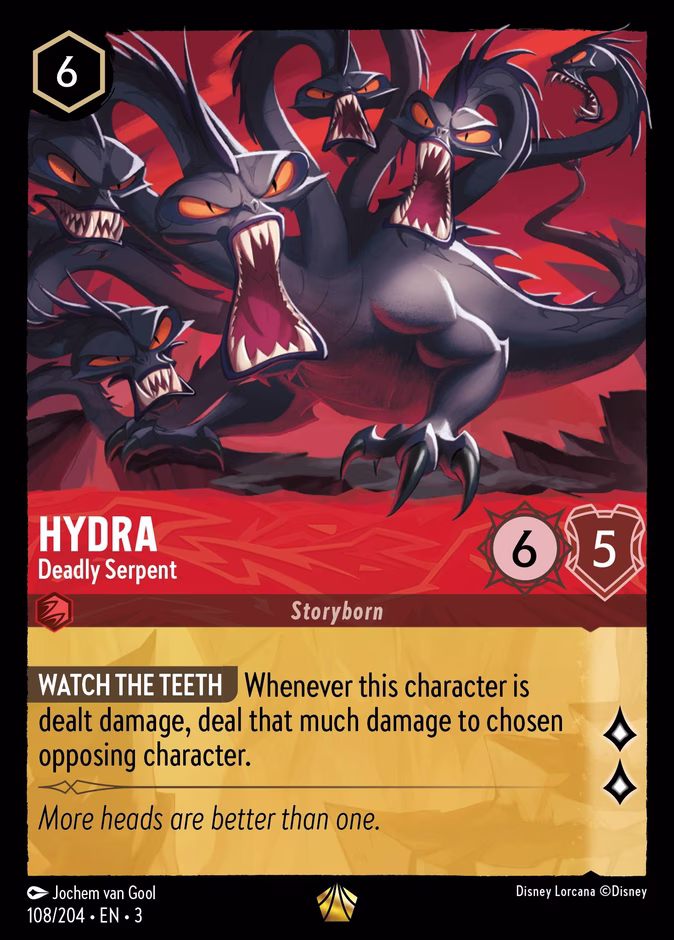 Carta Hydra · Deadly Serpent