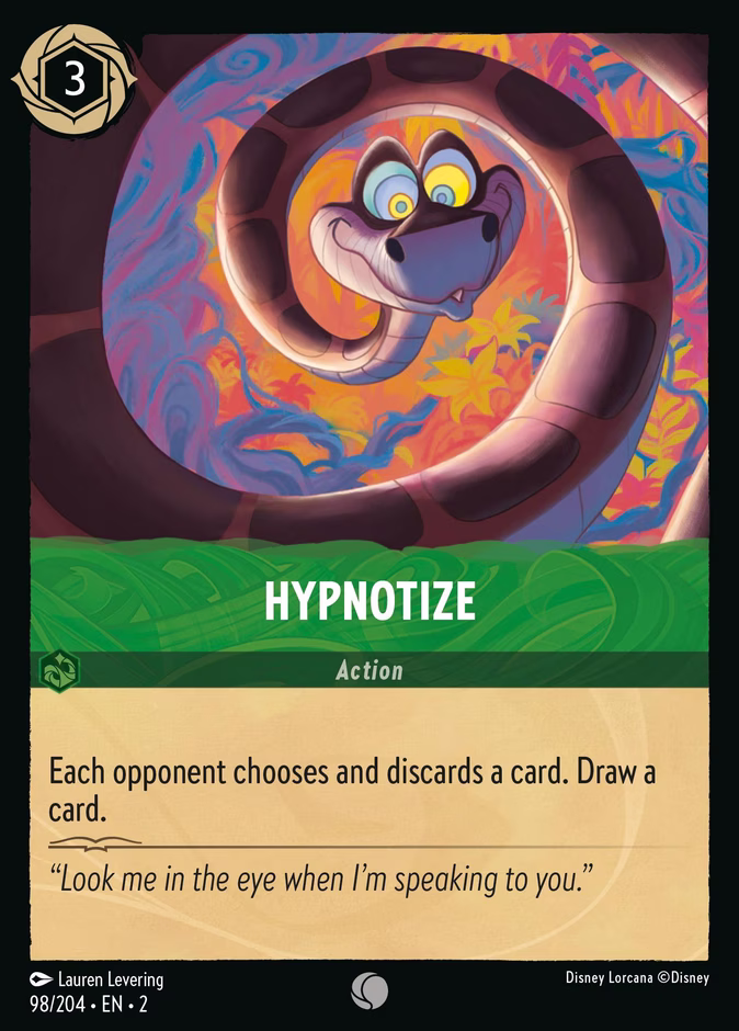 Carta Hypnotize · 