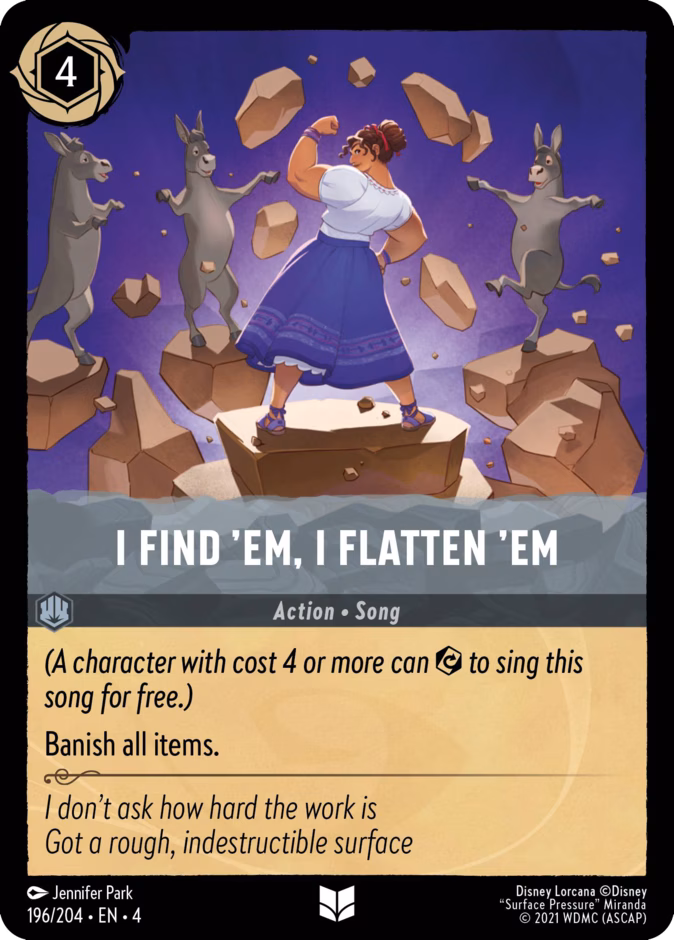 Carta I Find ’Em, I Flatten ’Em · 