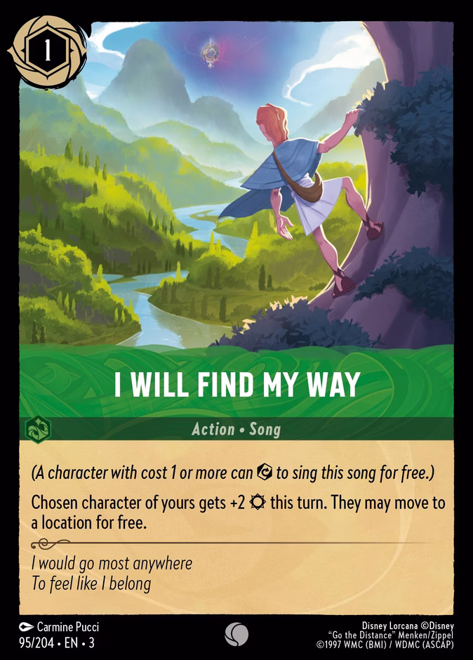Carta I Will Find My Way · 