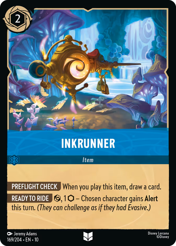 Carta oficial Inkrunner · 