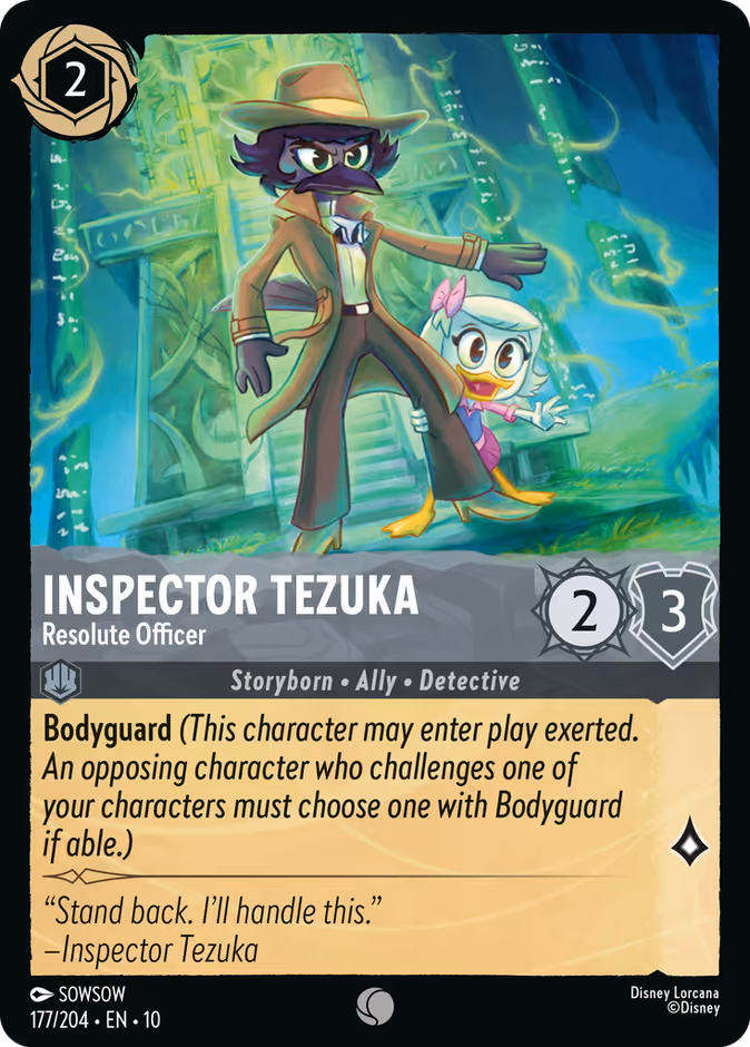 Carta Inspector Tezuka · Resolute Officer