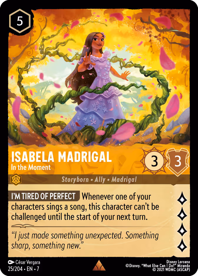 Carta Isabela Madrigal · In the Moment