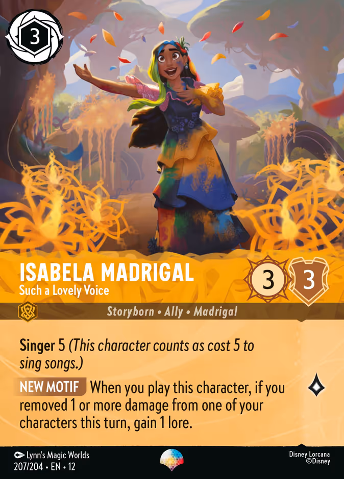 Carta Isabela Madrigal · Such a Lovely Voice