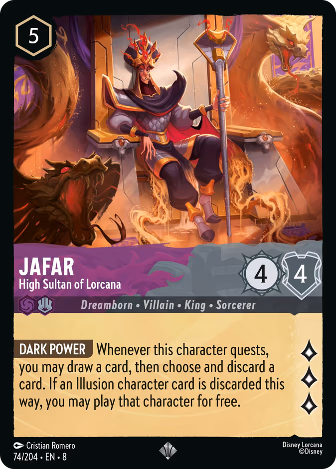 Carta Jafar · High Sultan of Lorcana