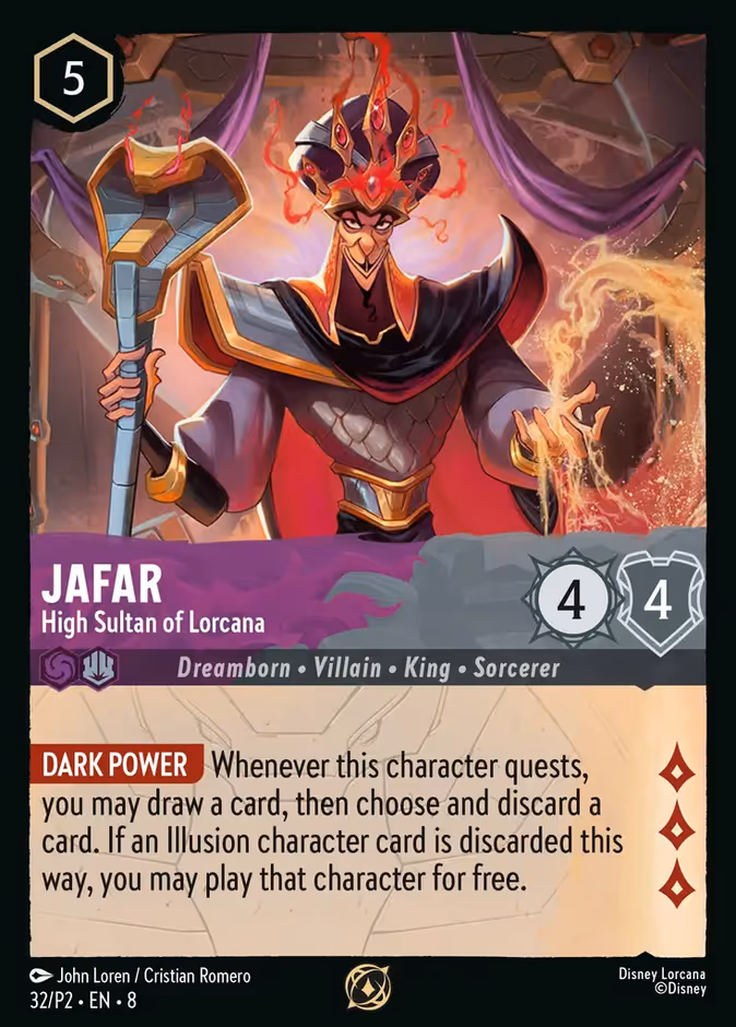 Carta Jafar · High Sultan of Lorcana