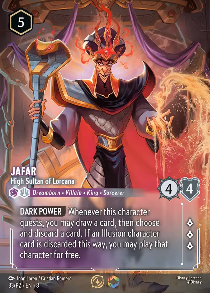 Carta Jafar · High Sultan of Lorcana