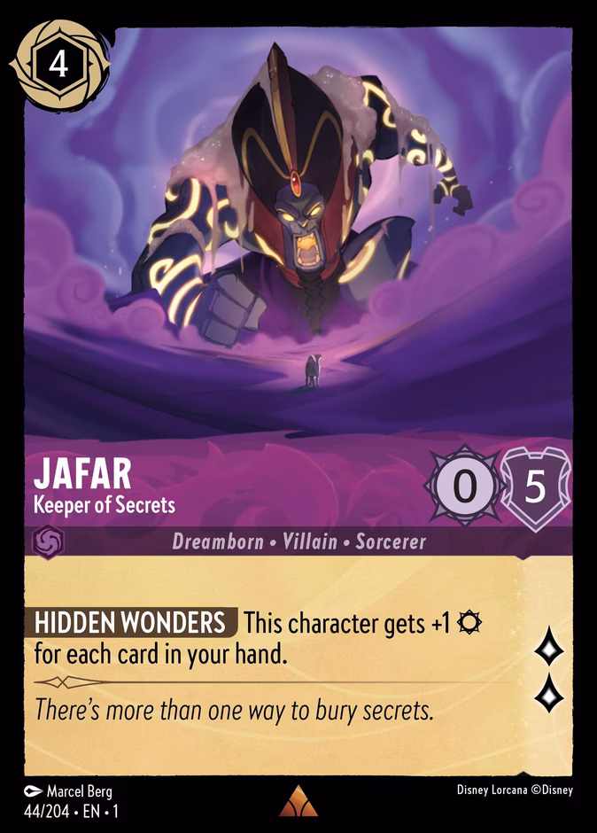 Carta Jafar · Keeper of Secrets