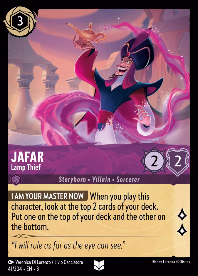 Carta Jafar · Lamp Thief