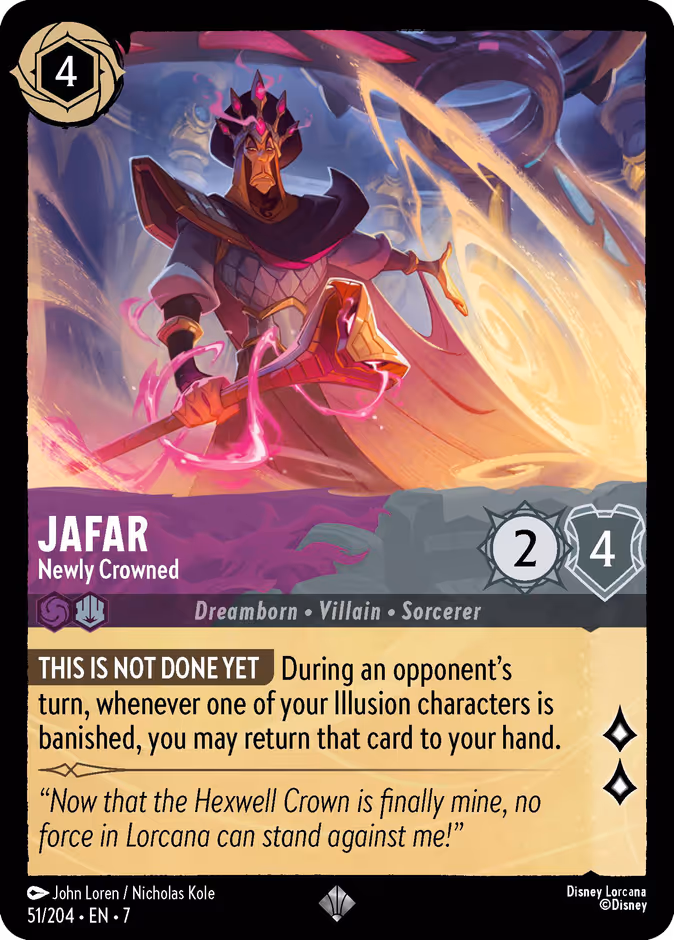 Carta Jafar · Newly Crowned