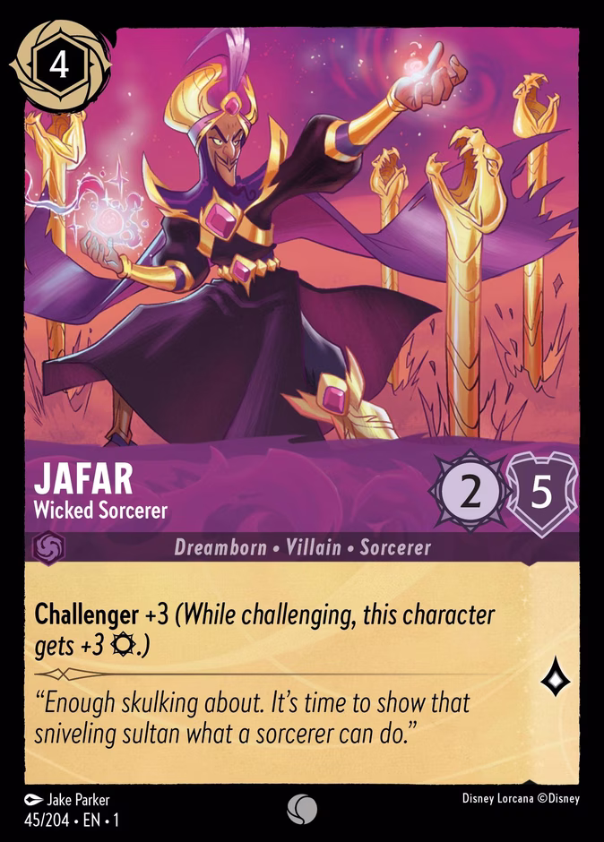 Carta Jafar · Wicked Sorcerer