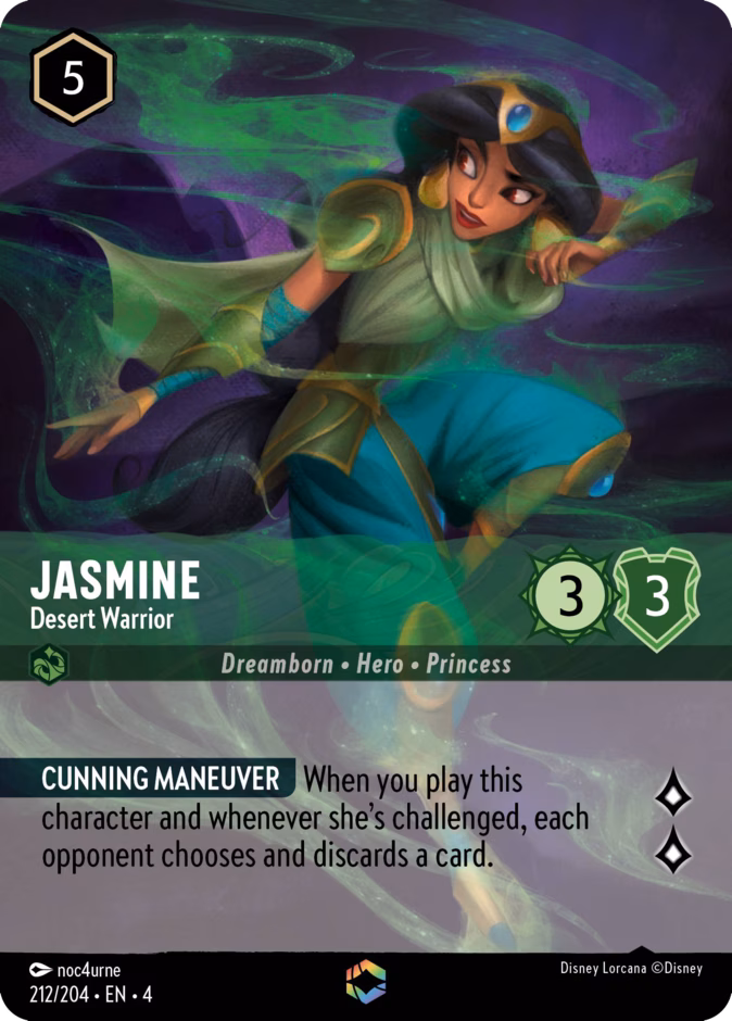Carta Jasmine · Desert Warrior