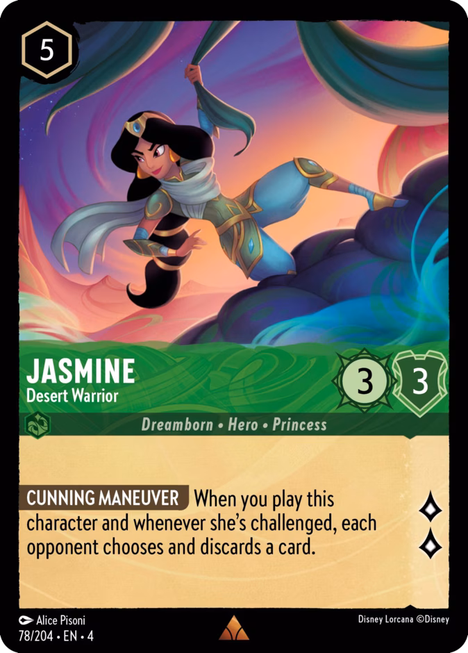 Carta Jasmine · Desert Warrior