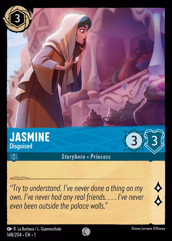 Carta Jasmine · Disguised