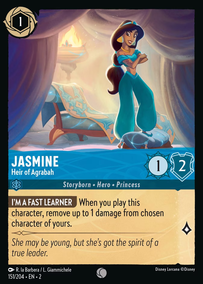 Carta Jasmine · Heir of Agrabah