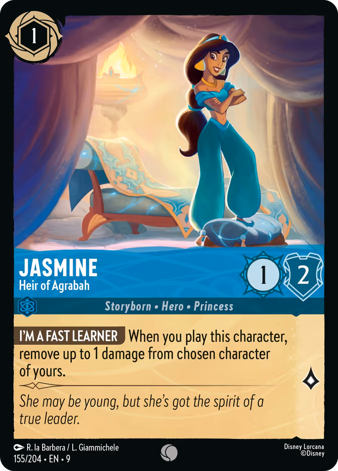 Carta Jasmine · Heir of Agrabah