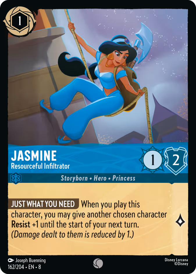 Carta Jasmine · Resourceful Infiltrator