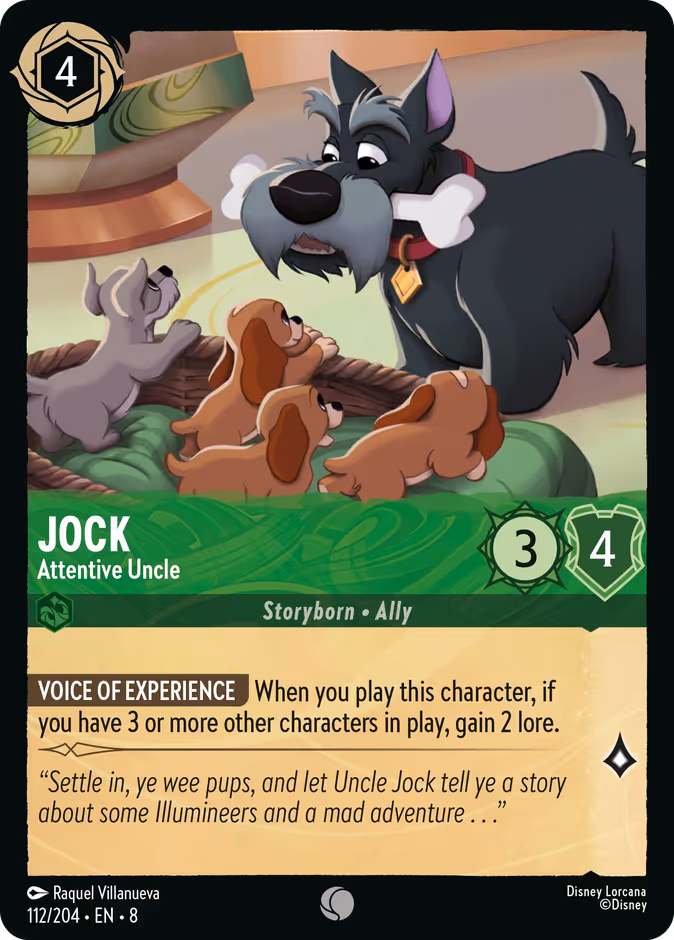 Carta Jock · Attentive Uncle