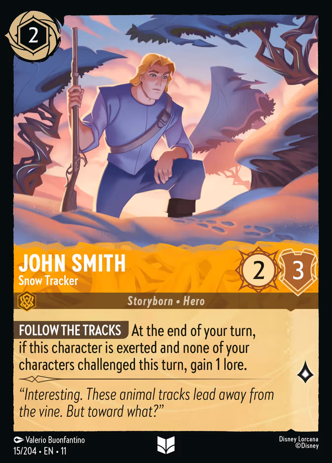 Carta John Smith · Snow Tracker