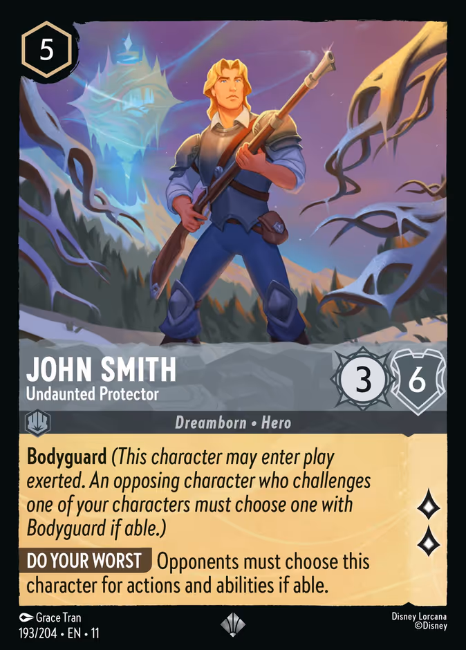 Carta John Smith · Undaunted Protector