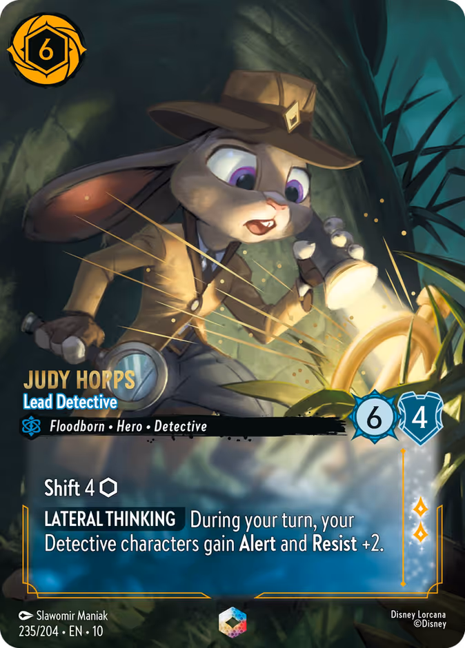 Carta Judy Hopps · Lead Detective