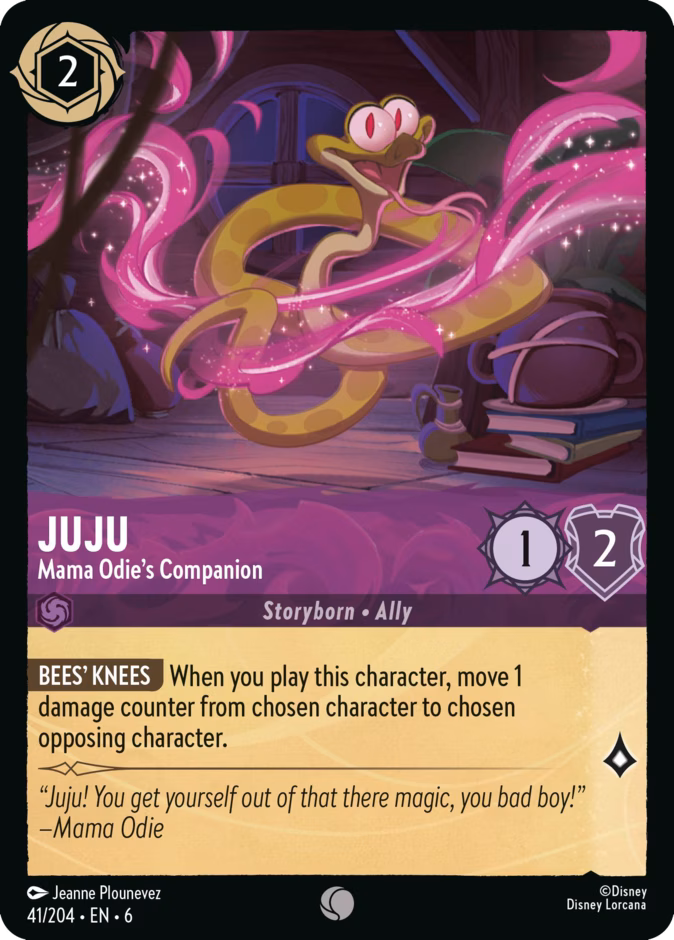 Carta Juju · Mama Odie's Companion