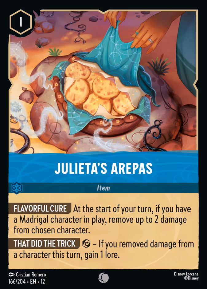 Carta Julieta's Arepas · 
