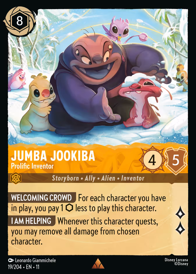 Carta Jumba Jookiba · Prolific Inventor