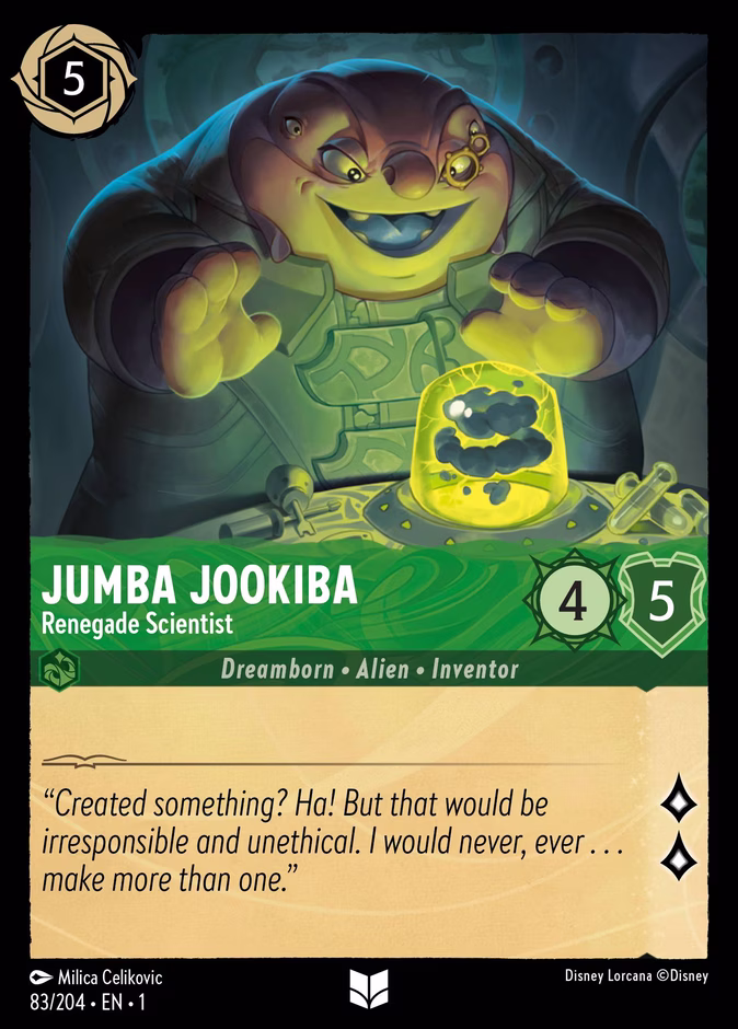 Carta Jumba Jookiba · Renegade Scientist