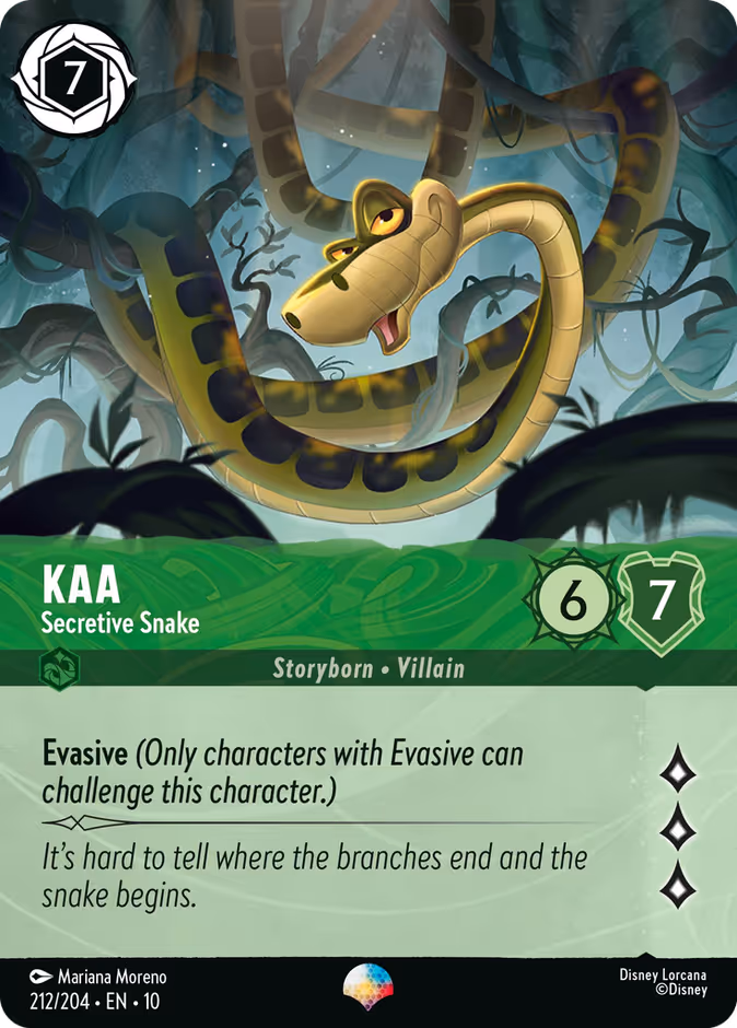 Carta Kaa · Secretive Snake