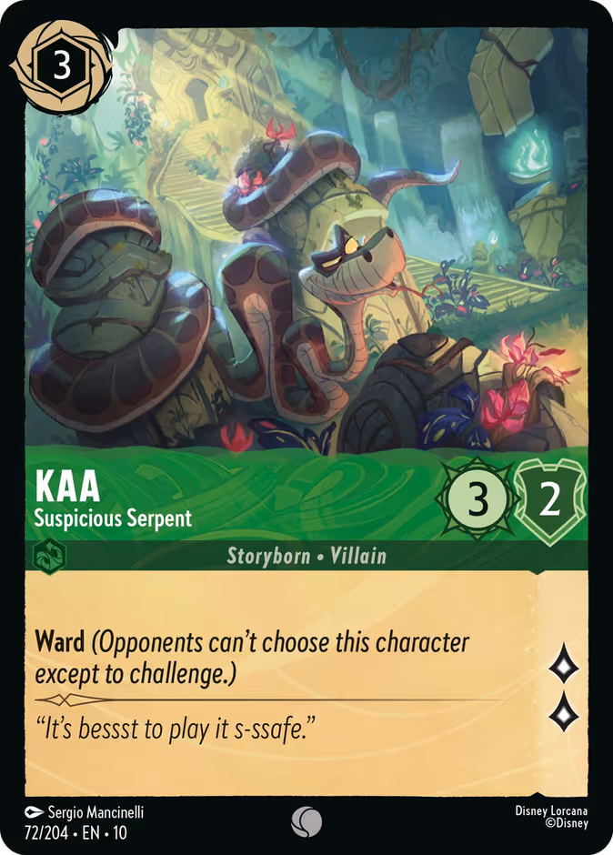 Carta Kaa · Suspicious Serpent