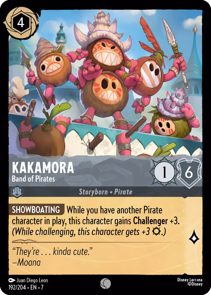 Carta Kakamora · Band of Pirates