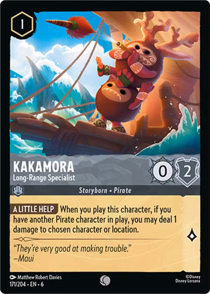 Carta Kakamora · Long-Range Specialist