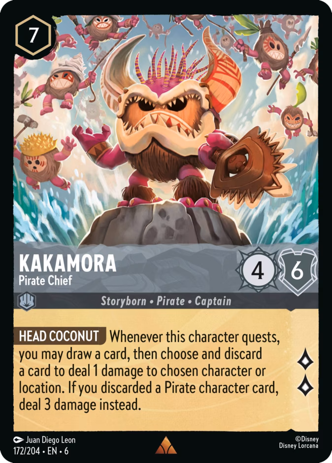 Carta Kakamora · Pirate Chief