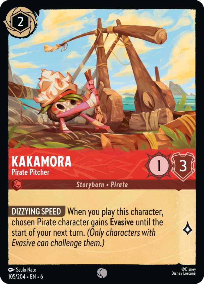 Carta Kakamora · Pirate Pitcher