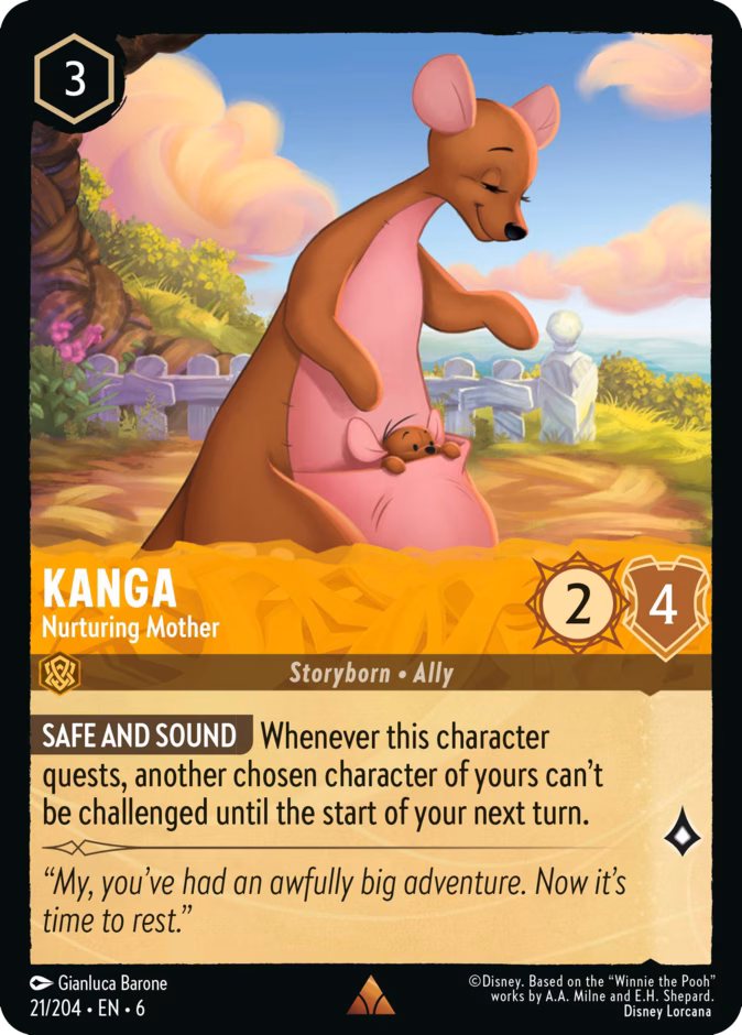 Carta Kanga · Nurturing Mother