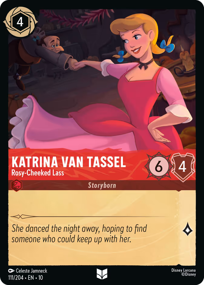 Carta Katrina Van Tassel · Rosy-Cheeked Lass