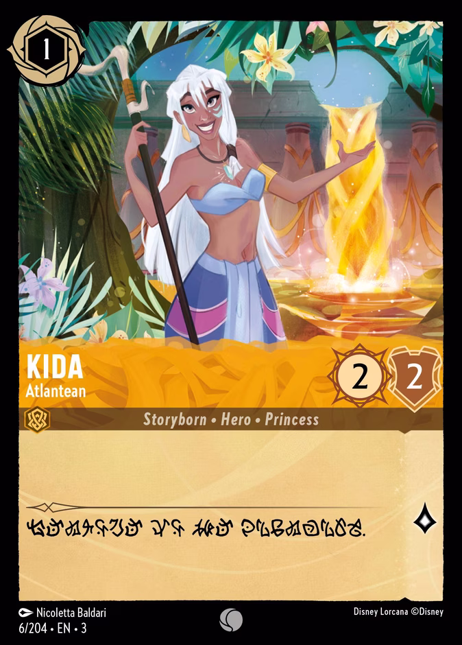 Carta Kida · Atlantean