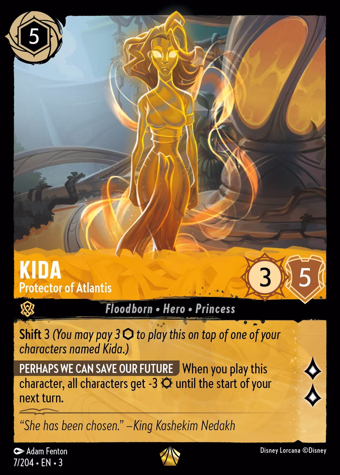Carta Kida · Protector of Atlantis