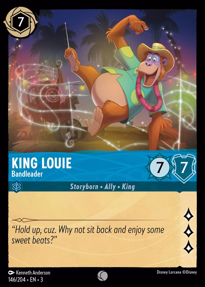Carta King Louie · Bandleader