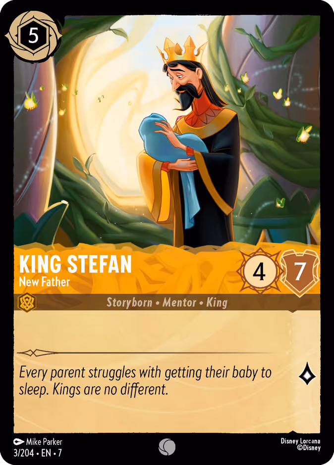 Carta King Stefan · New Father