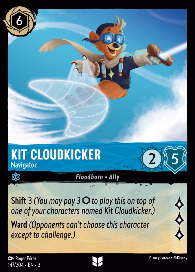 Carta oficial Kit Cloudkicker · Navigator