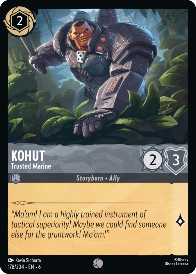 Carta Kohut · Trusted Marine