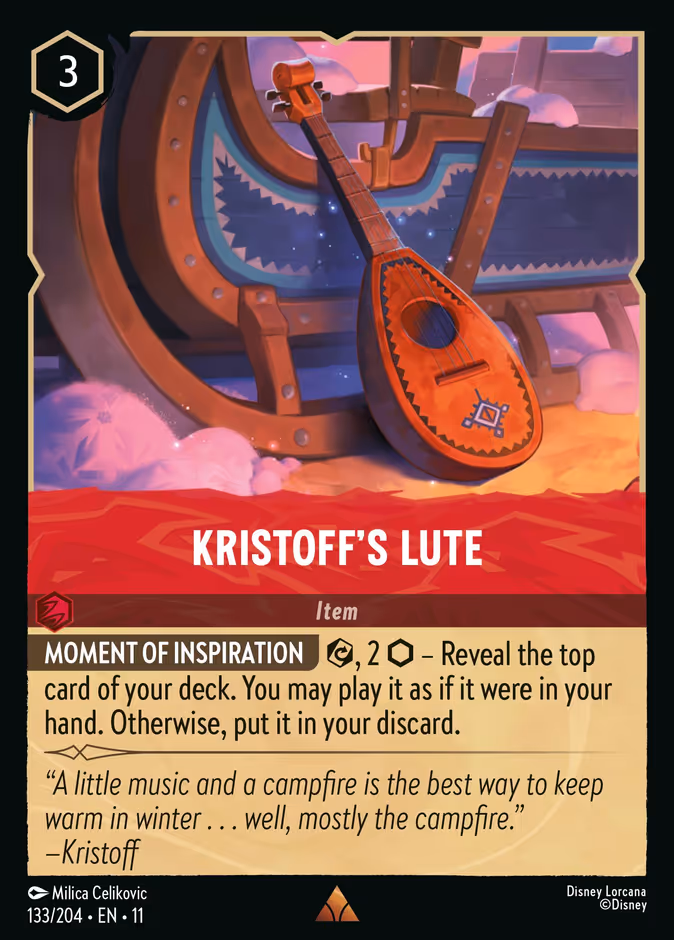 Carta Kristoff's Lute · 