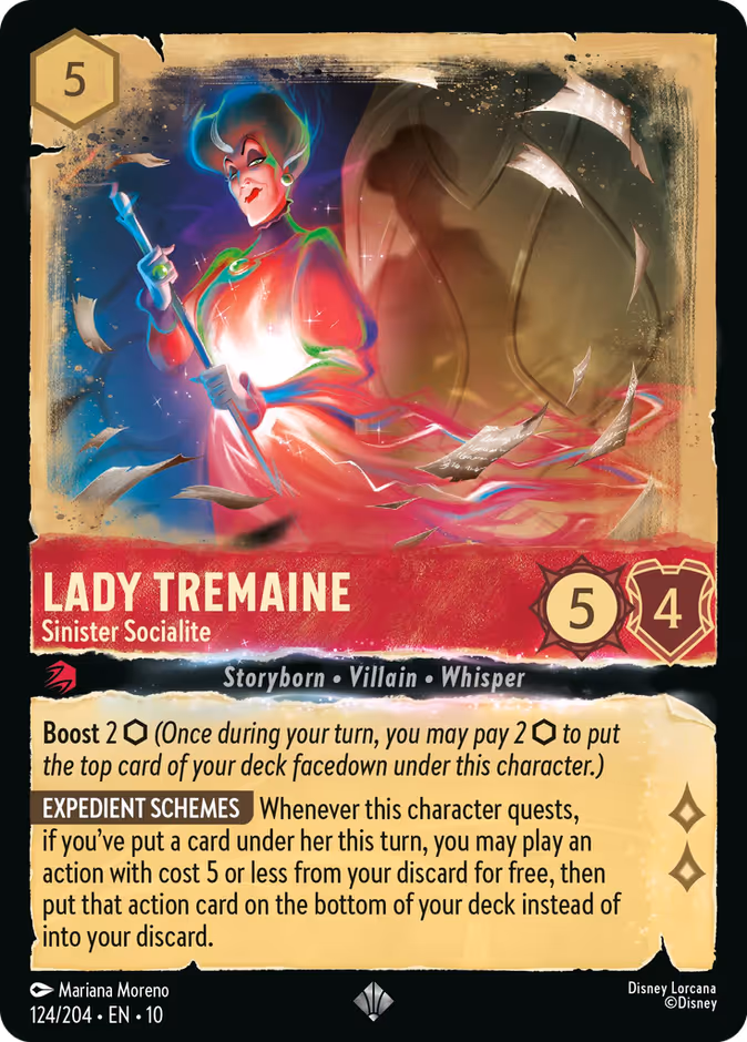 Carta Lady Tremaine · Sinister Socialite