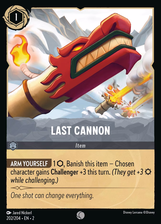 Carta Last Cannon · 